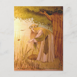 Cartão Postal Cartaz colecionável 'The Green WItch'