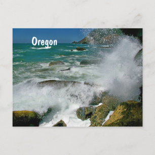 Cartão Postal Cartaz da Costa do Oregon