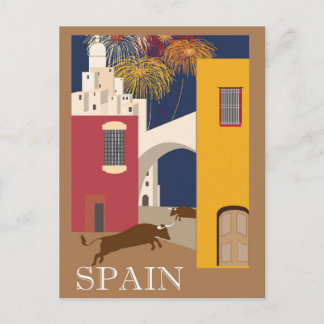 Cartão Postal Cartaz da Espanha