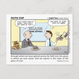 Cartão Postal Cartaz da Faith Cup