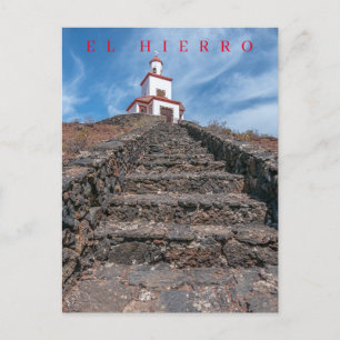Cartão Postal Cartaz da igreja de El Hierro