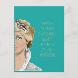 Cartão Postal Cartaz da Irmandade Diana