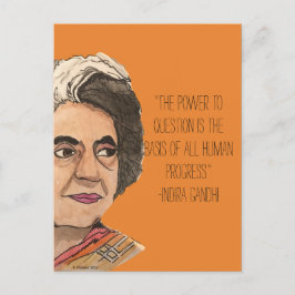 Cartão Postal Cartaz da Irmandade - Indira