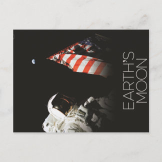 Cartão Postal Cartaz da Lua da NASA 8