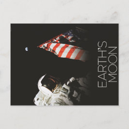 Cartão Postal Cartaz da Lua da NASA 8