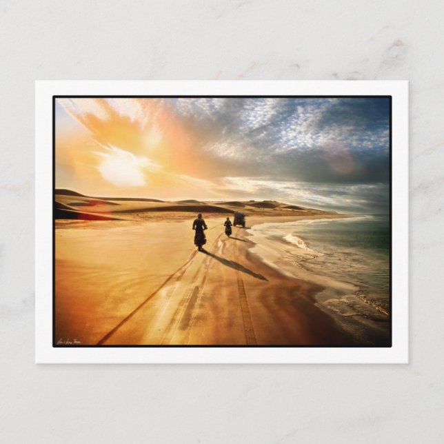 Cartão Postal Cartaz da maré africana (Frente)