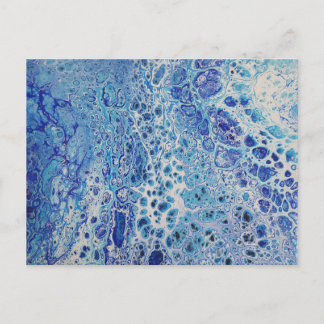 Cartão Postal Cartaz da onda oceânica maravilhosa