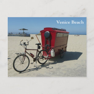 Cartão Postal Cartaz da praia de Venice, maravilhosa e Funky!