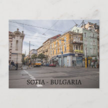 Cartaz da vista da cidade de Sofia