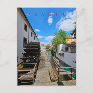 Cartão Postal Cartaz da visualização Praga Water Mill
