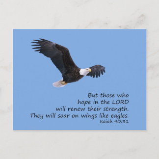 Cartão Postal Cartaz das Asas Como Águias