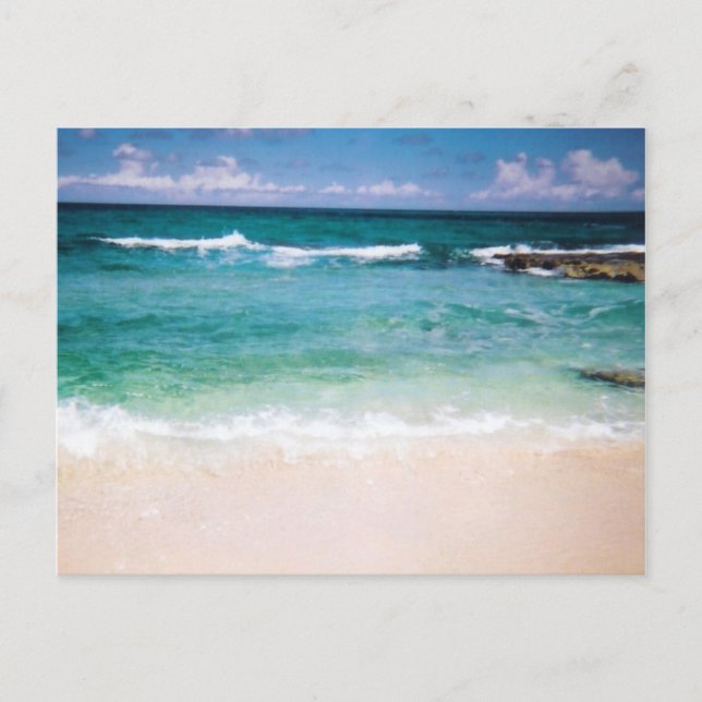 Cartão Postal Cartaz das praias (Frente)