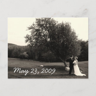 Cartão Postal Cartaz de agradecimento