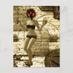 Cartão Postal Cartaz de Arte Gótica Surreal Nite Soyl