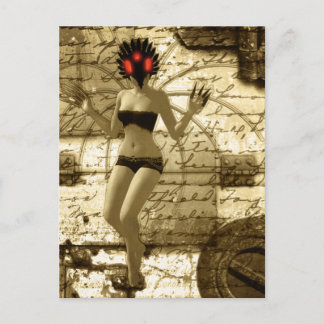 Cartão Postal Cartaz de Arte Gótica Surreal Nite Soyl