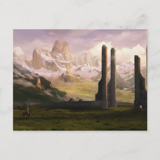 Cartão Postal Cartaz de arte paisagística