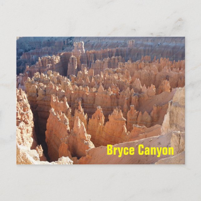Cartão Postal Cartaz de Bryce canyon (Frente)