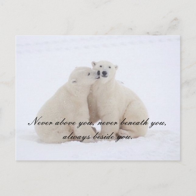 Cartão Postal Cartaz de casamento (Frente)