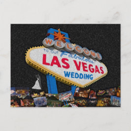Cartão Postal Cartaz de Casamento de Las Vegas