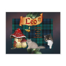 Cartaz de desenho do Leo