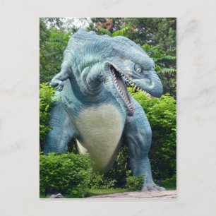 Cartão Postal Cartaz de dinossauro Predatório