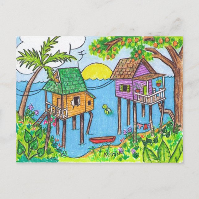 Cartão Postal Cartaz de Dos Casas (Frente)