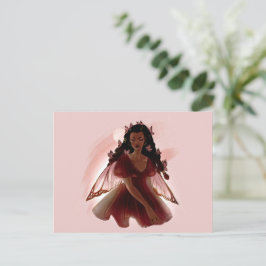 Cartão Postal Cartaz de fada