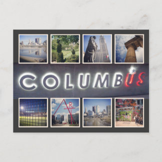 Cartão Postal Cartaz de Foto de Columbus Ohio