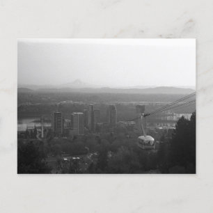 Cartão Postal Cartaz de Montanhas, Rios e Tramas