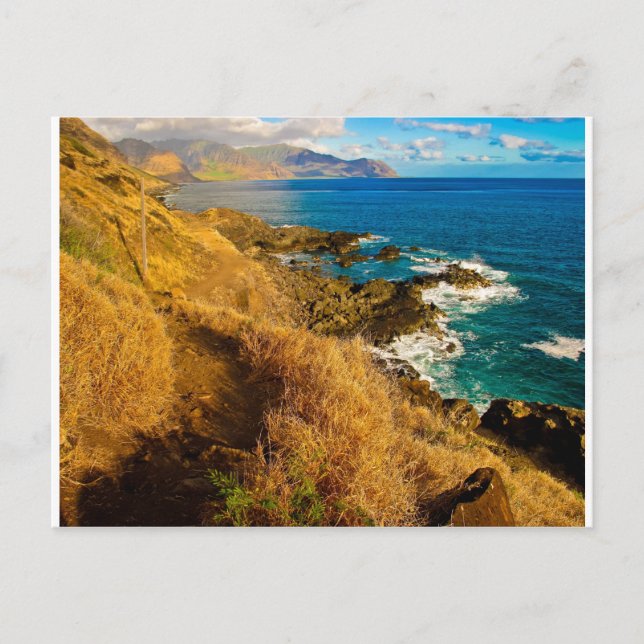 Cartão Postal Cartaz de Rastreio Sul do Ponto Keana (Frente)