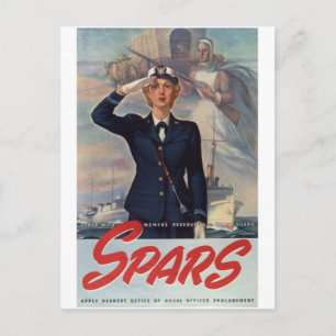 Cartão Postal Cartaz de Recrutamento Militar da Segunda Guerra M