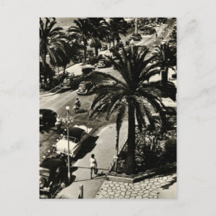 Cartão Postal Cartaz de réplica de praia Nice 1950