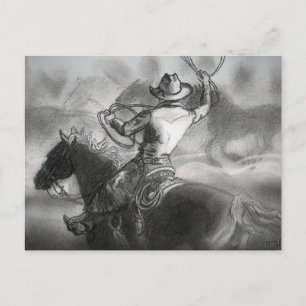 Cartão Postal Cartaz de Trabalho de arte de Cavalo
