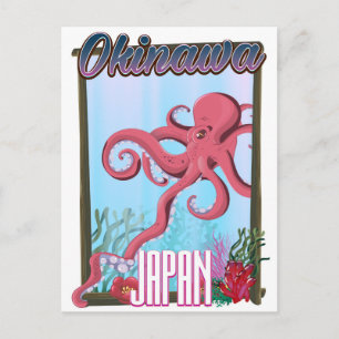 Cartão Postal Cartaz de viagem de Lula do Japão Okinawa