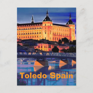 Cartão Postal Cartaz de Viagem Toledo Espanha, Impressão de Arte