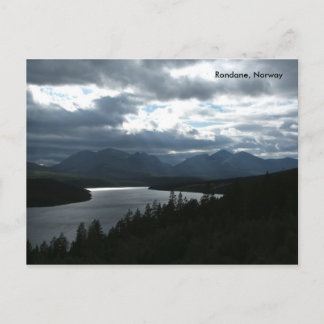 Cartão Postal Cartaz de vista de montanha nº 1