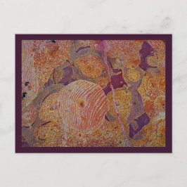 Cartão Postal Cartaz Design da Terra