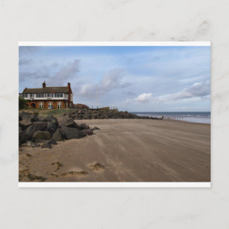Cartão Postal Cartaz do Brancaster Beach North Norfolk