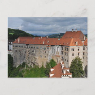 Cartão Postal Cartaz do castelo Cesky Krumlov