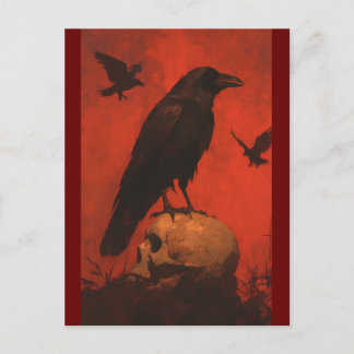 Cartão Postal Cartaz do crânio