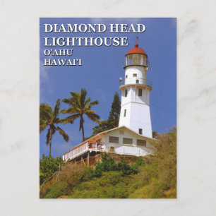 Cartão Postal Cartaz do Diamond Head, O'ahu, Cartão-postal Hawa