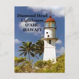Cartão Postal Cartaz do Diamond Head, O'ahu, Cartão-postal Hawai