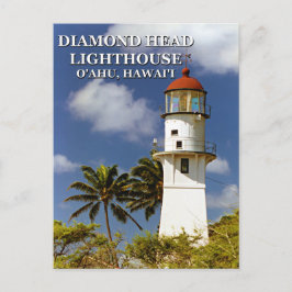 Cartão Postal Cartaz do Diamond Head, O'ahu, Cartão-postal Hawai