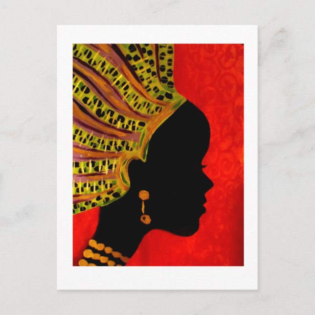 Cartão Postal Cartaz do Egito II de Alicia L. McDaniel (Frente)