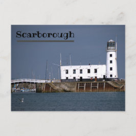 Cartão Postal Cartaz do Farol Scarborough