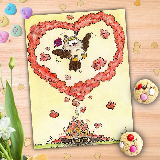 Cartão Postal Cartaz do HEAROF SMOKE de Nicole Janes (Criador carregado)