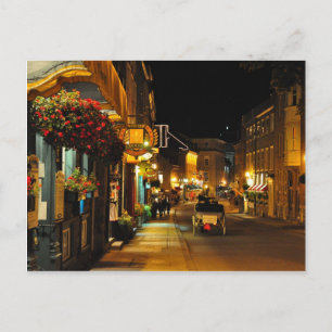 Cartão Postal Cartaz do Louis Horse Desenhou Carruagem do Quebec