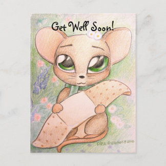 Cartão Postal Cartaz do mouse em breve