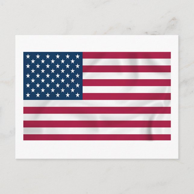 Cartão Postal Cartaz do Orgulho EUA de 4 de julho (Frente)
