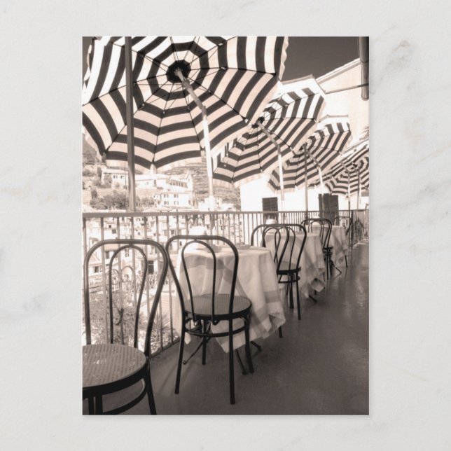 Cartão Postal Cartaz do restaurante Quaint, Itália (Frente)